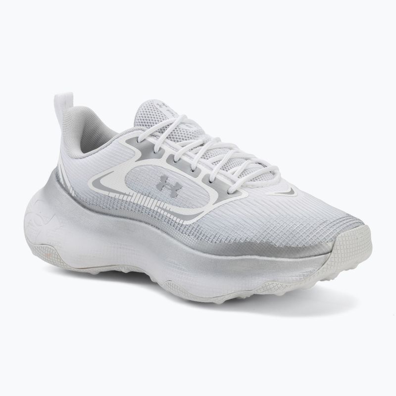 Women's training shoes Under Armour Pulse white/distant gray/distant gray