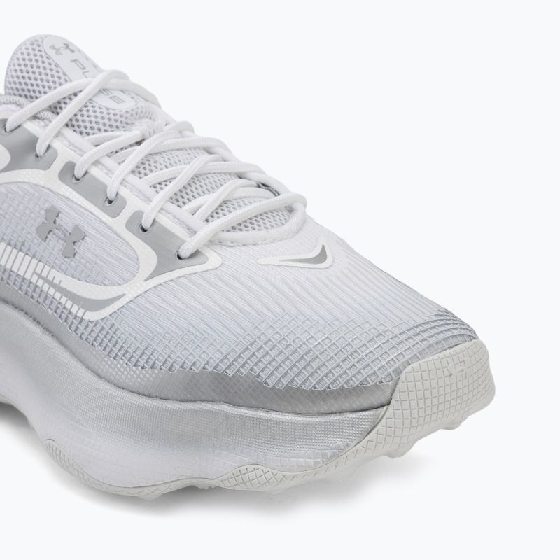 Women's training shoes Under Armour Pulse white/distant gray/distant gray 7