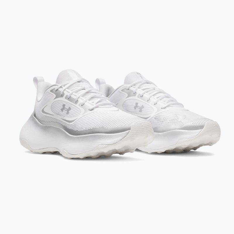 Women's training shoes Under Armour Pulse white/distant gray/distant gray 2