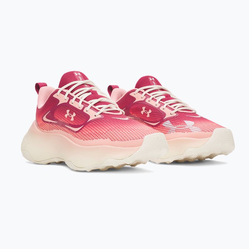 Women's training shoes Under Armour Pulse claret/posh pink/posh pink 2