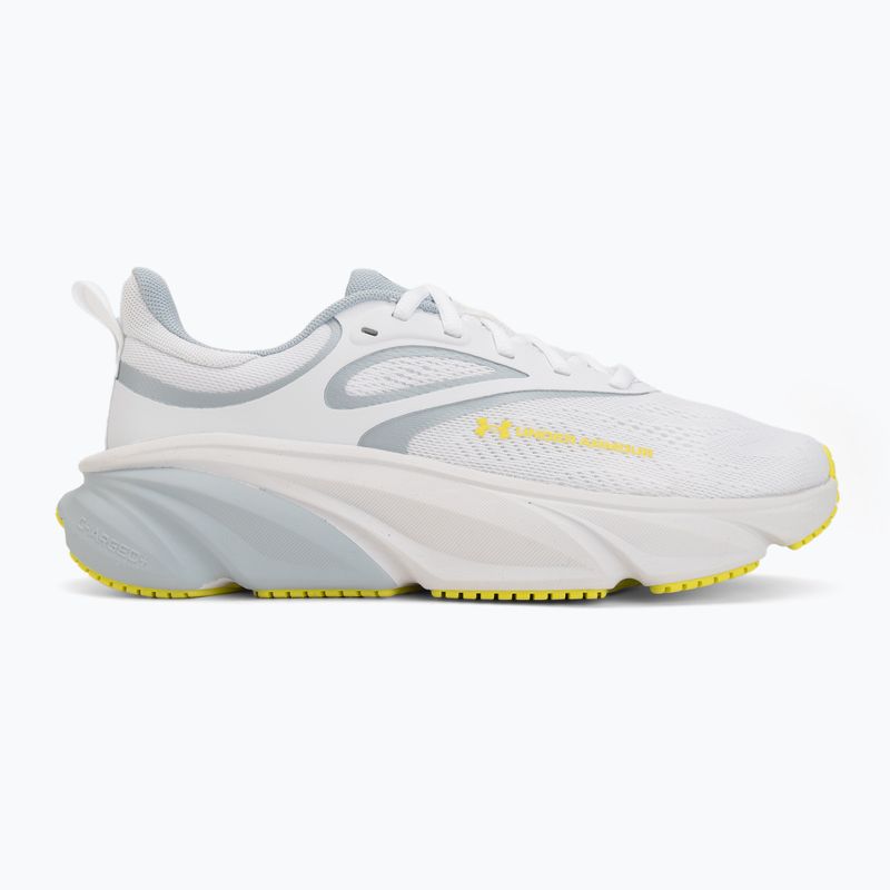 Women's running shoes Under Armour Rogue 6 white/blue fog/flash light 2