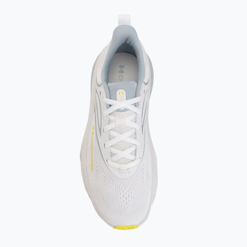 Women's running shoes Under Armour Rogue 6 white/blue fog/flash light 5