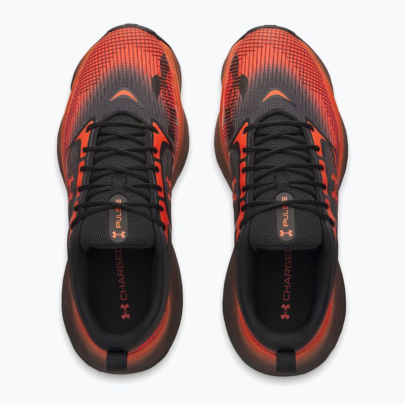 Men's shoes Under Armour Pulse black/dark orange/dark orange 3
