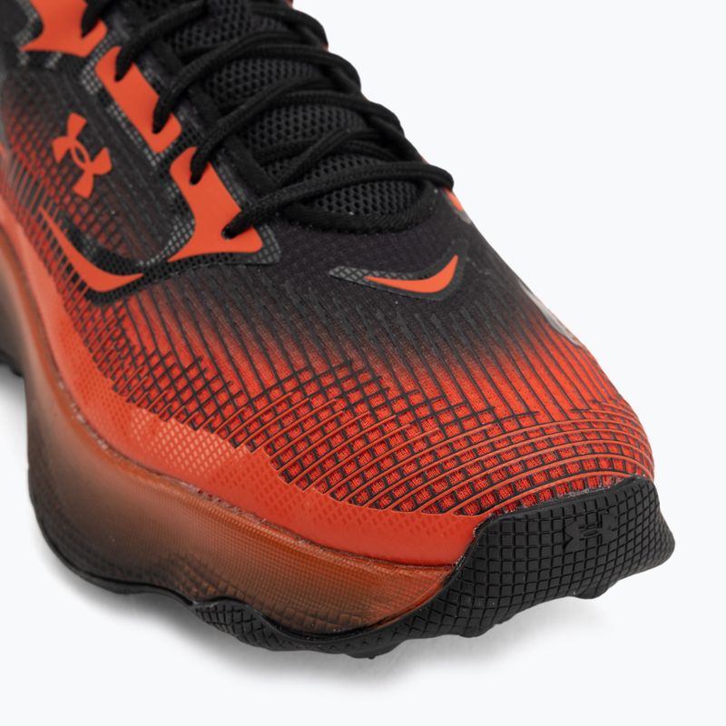 Men's shoes Under Armour Pulse black/dark orange/dark orange 7