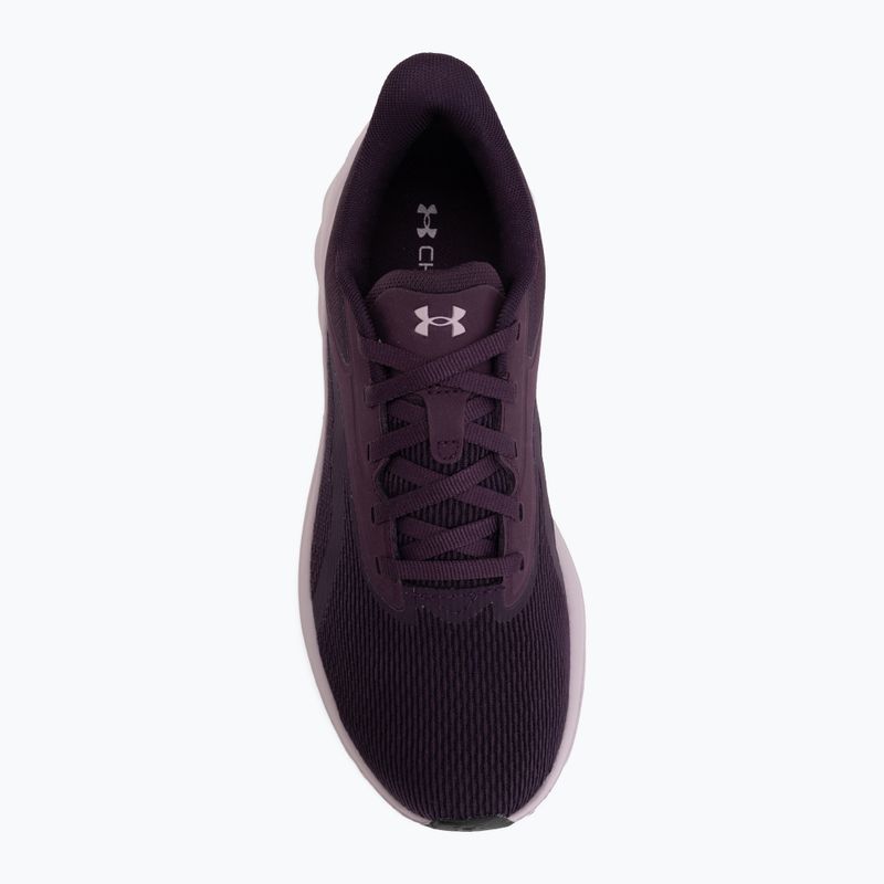 Women's running shoes Under Armour Ascend purple echo/mauve pink/mauve pink 5