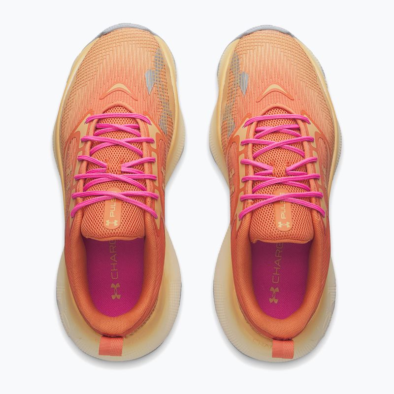 Women's training shoes Under Armour Pulse dusty coral/terra gold/terra gold 3