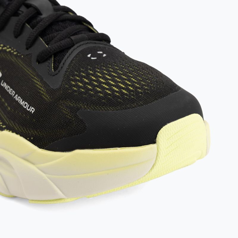 Men's running shoes Under Armour Halo Runner 2 Ultimate Black/Sonic Yellow/Metallic Silver 7