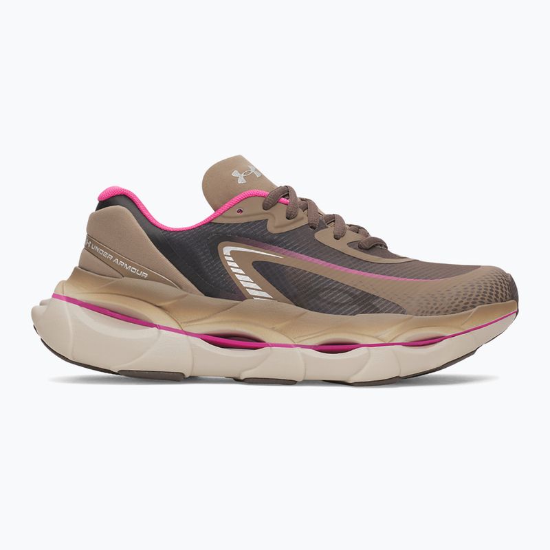 Women's running shoes Under Armour Halo Racer 2 desert taupe/virtual pink/peppercorn