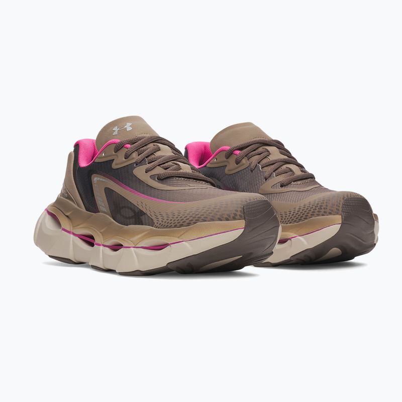 Women's running shoes Under Armour Halo Racer 2 desert taupe/virtual pink/peppercorn 2