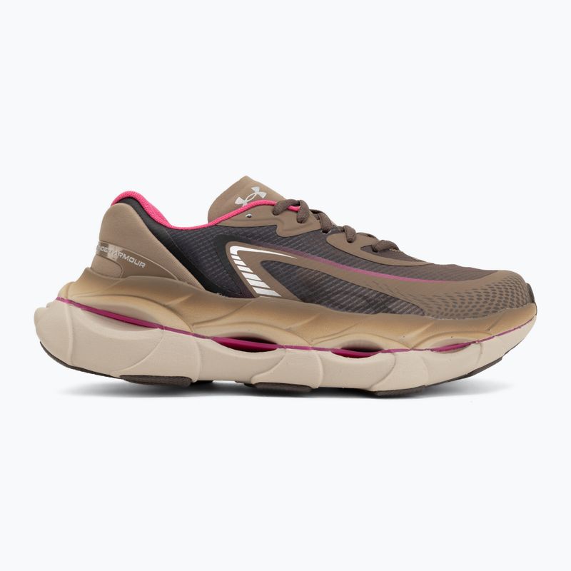 Women's running shoes Under Armour Halo Racer 2 desert taupe/virtual pink/peppercorn 2