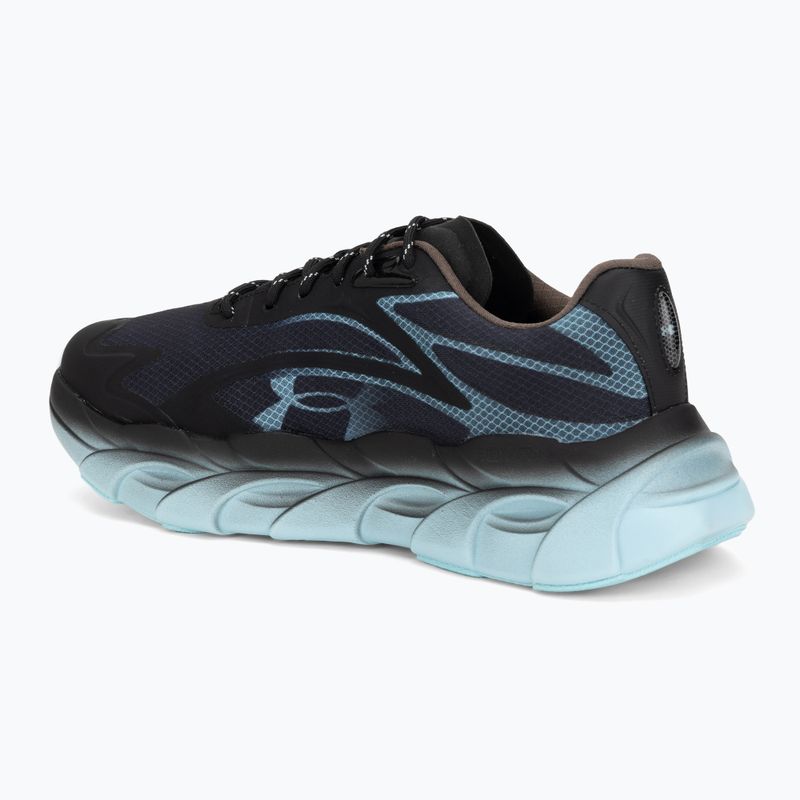 Men's running shoes Under Armour Halo Runner SE 2 ultimate black/peppercorn/opal blue 3