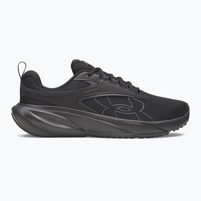 Men's running shoes Under Armour Surge 5 black/black/anthracite