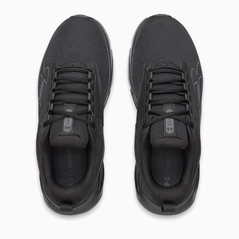 Men's running shoes Under Armour Surge 5 black/black/anthracite 3