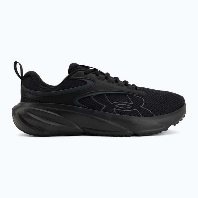 Men's running shoes Under Armour Surge 5 black/black/anthracite 2