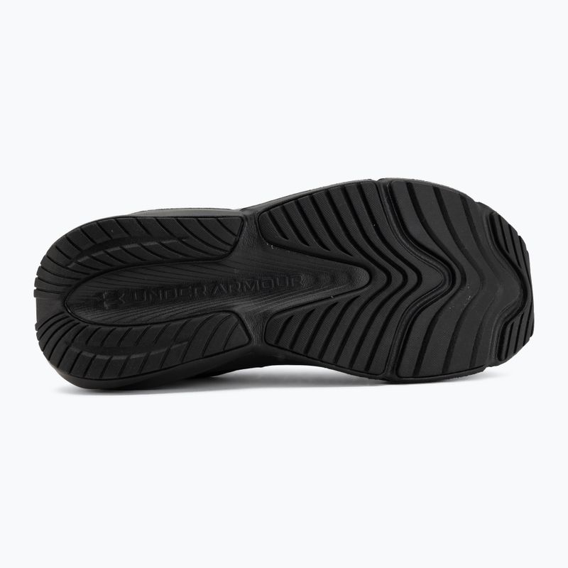 Men's running shoes Under Armour Surge 5 black/black/anthracite 4