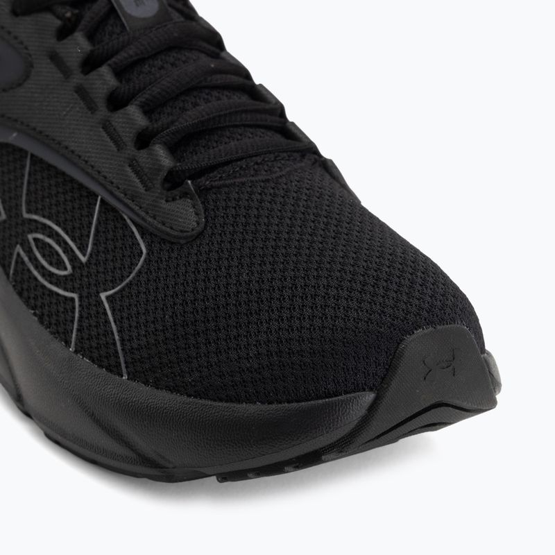 Men's running shoes Under Armour Surge 5 black/black/anthracite 7
