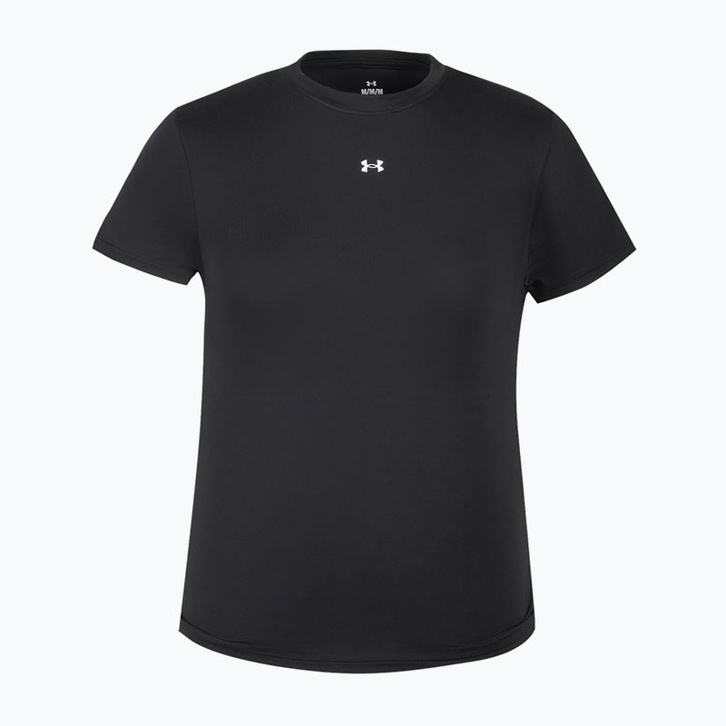 Women's training shirt Under Armour Motion Fitted SS ultimate black/white