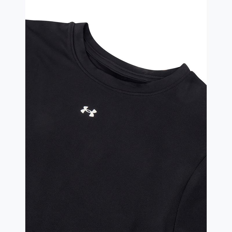 Women's training shirt Under Armour Motion Fitted SS ultimate black/white 3