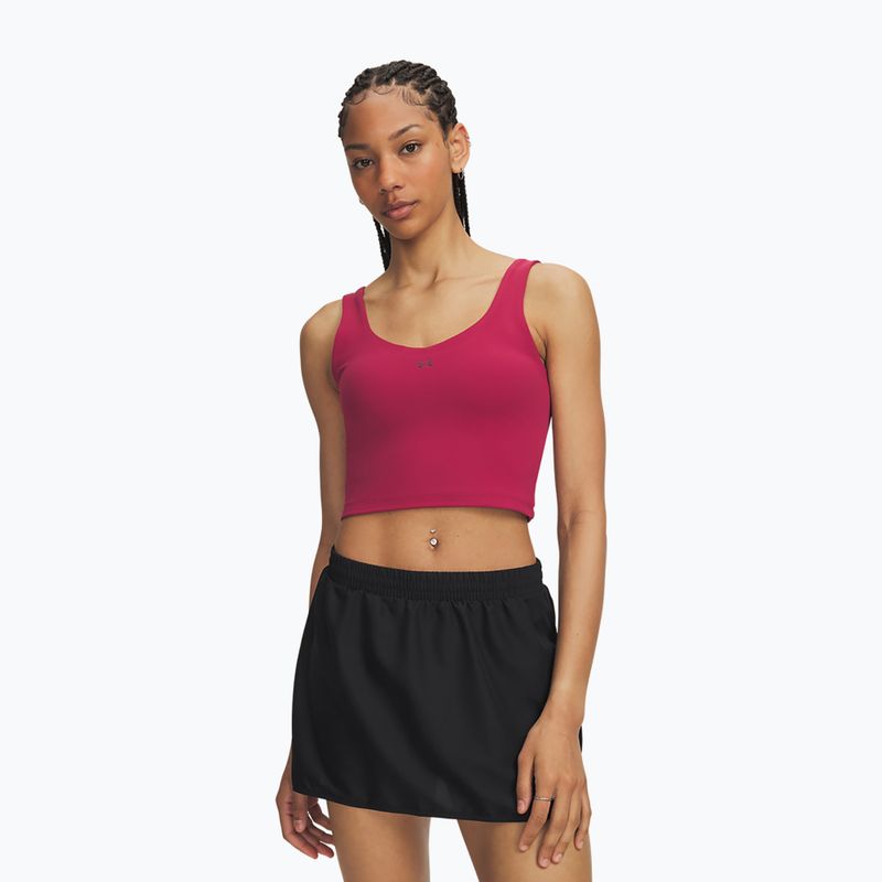 Women's training shirt Under Armour Motion Tank claret/ox blood