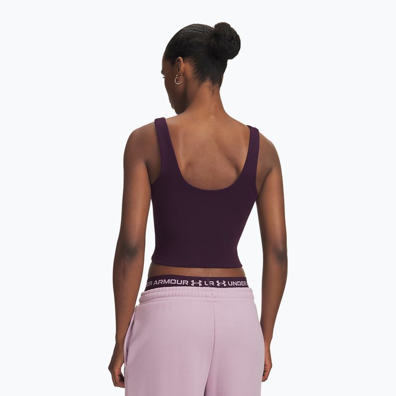 Women's training shirt Under Armour Motion Tank purple echo/mauve pink 2