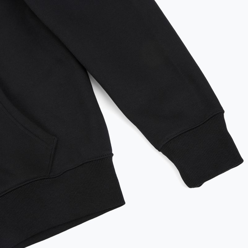 Women's sweatshirt Under Armour Rival Fleece Full Zip ultimate black/white 4