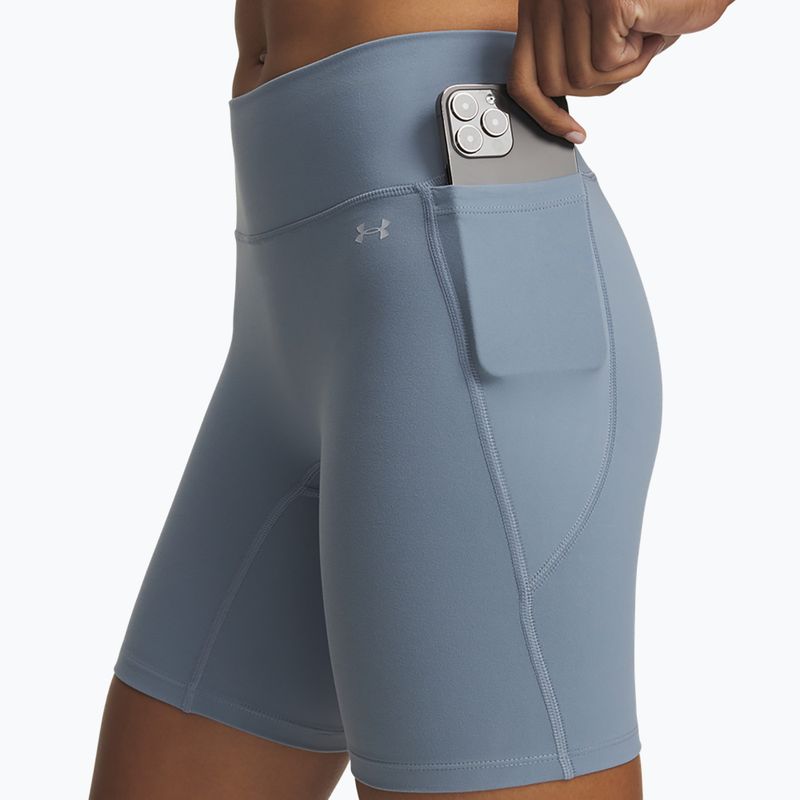 Women's training shorts Under Armour Motion Bike Shorts blue wind/blue fog 4