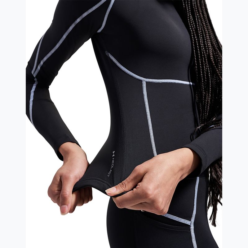 Women's training longsleeve Under Armour ColdGear Elite Mock ultimate black/reflective 6