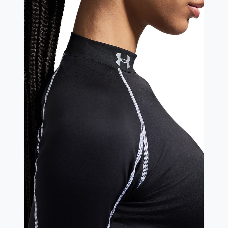 Women's training longsleeve Under Armour ColdGear Elite Mock ultimate black/reflective 8