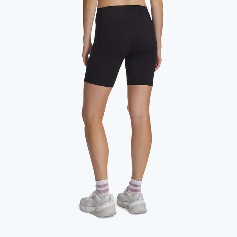 Women's training shorts Under Armour Motion Bike Shorts ultimate black/white 3
