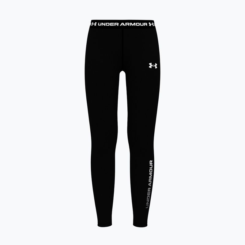 Children's leggings Under Armour HeatGear Branded Leggings black/white