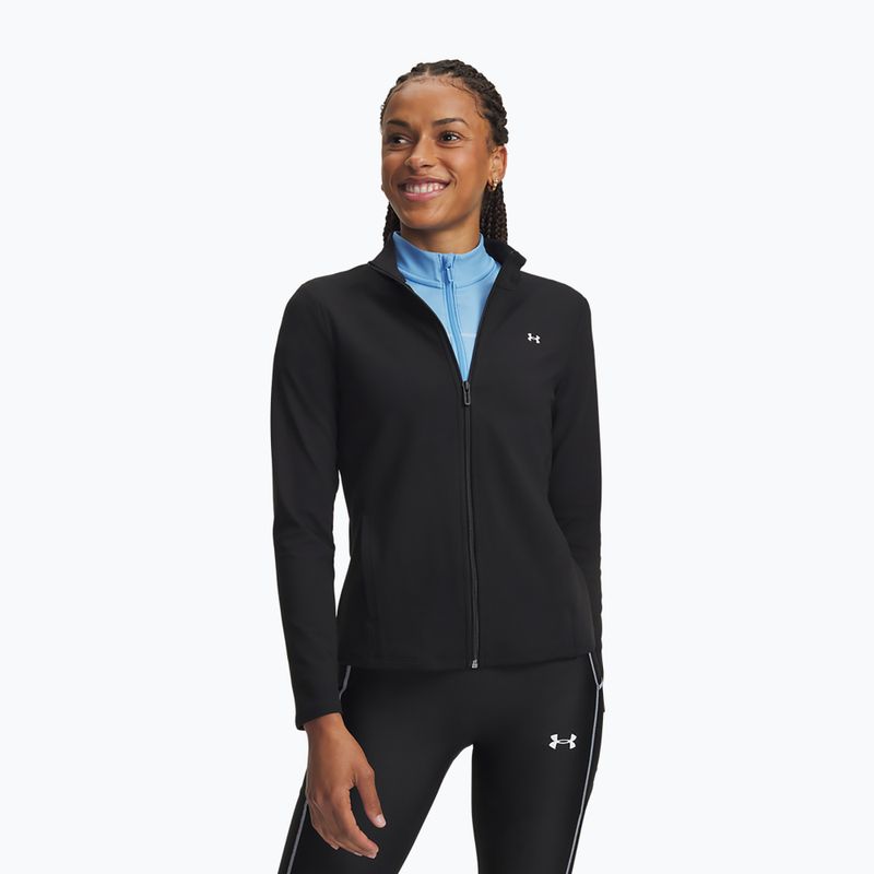 Women's training sweatshirt Under Armour Motion ultimate black/white