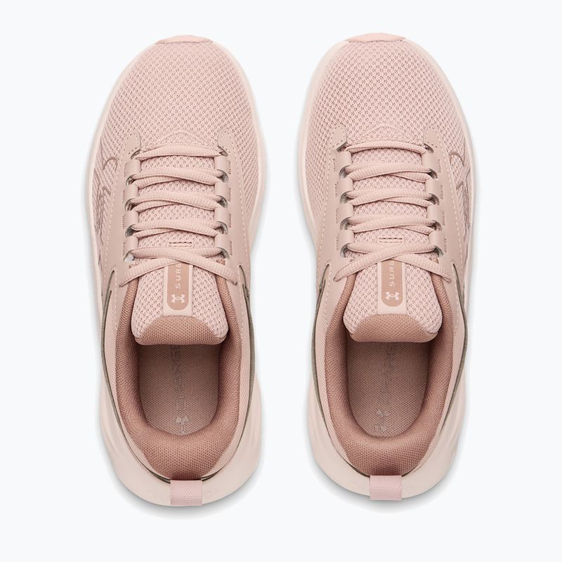 Women's running shoes Under Armour Surge 5 bashful pink/apex pink/deep almond 3