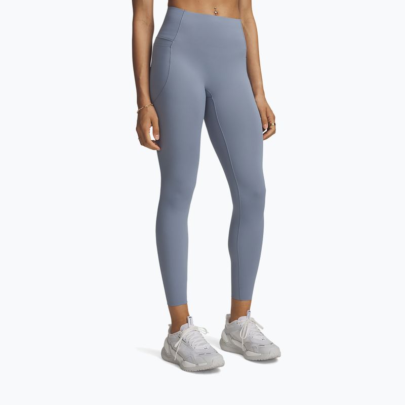 Women's training leggings Under Armour Vanish Elite Leggings blue wind/metallic silver