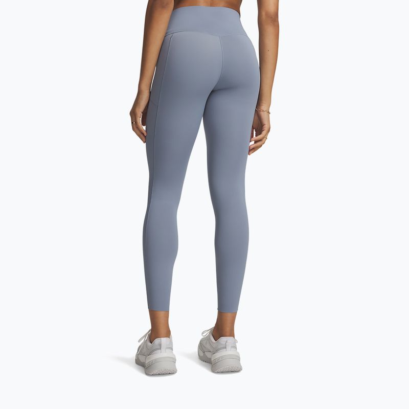 Women's training leggings Under Armour Vanish Elite Leggings blue wind/metallic silver 3