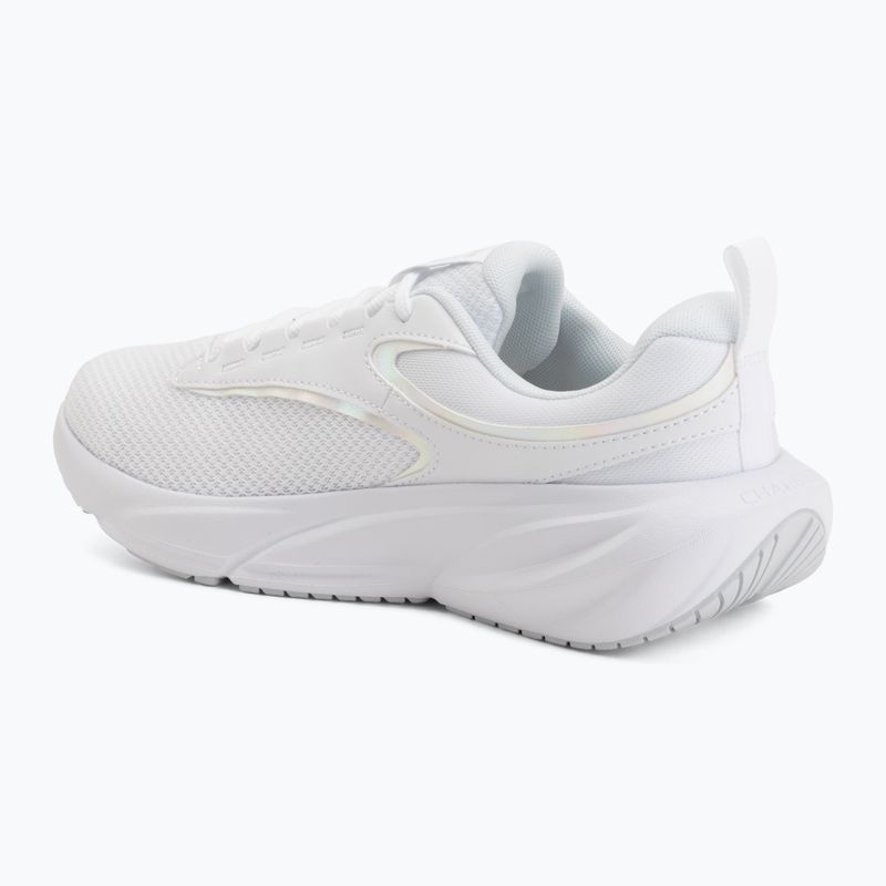 Women's running shoes Under Armour Surge 5 white/white/iridescent 3