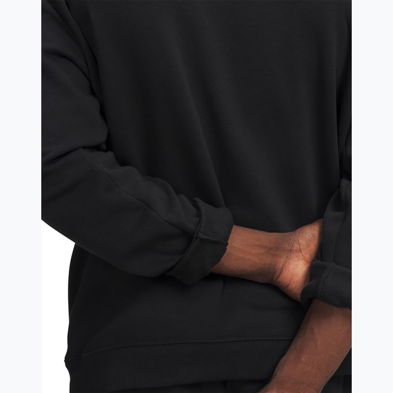 Men's sweatshirt Under Armour Rival Fleece Crew ultimate black/white 3