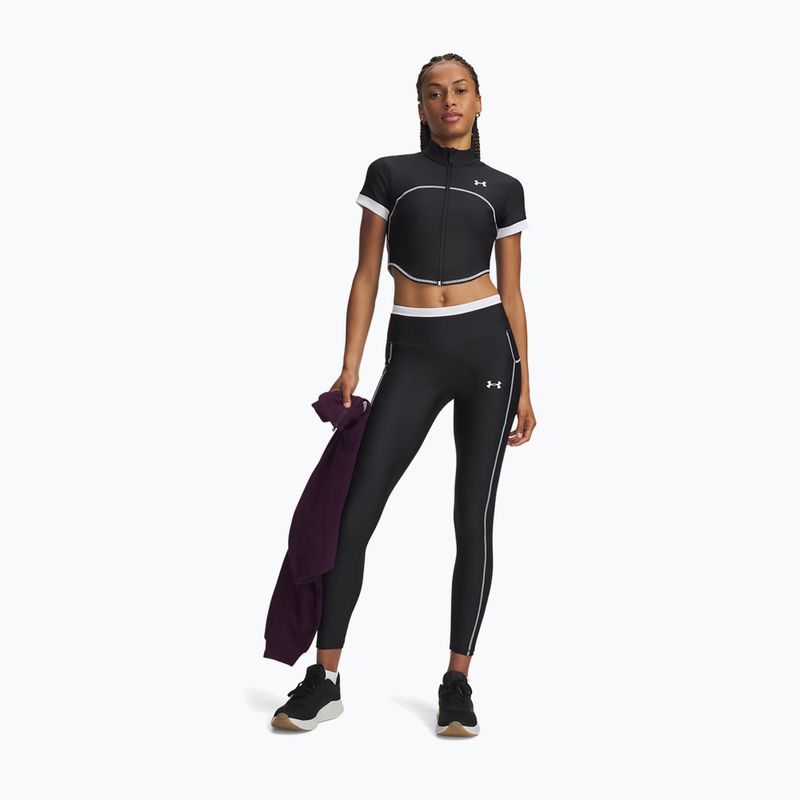 Women's training leggings Under Armour HeatGear Novelty Leggings black/white 2