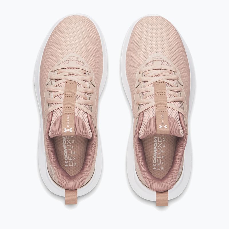 Women's running shoes Under Armour Phade RN 4 bashful pink/deep almond/apex pink 3
