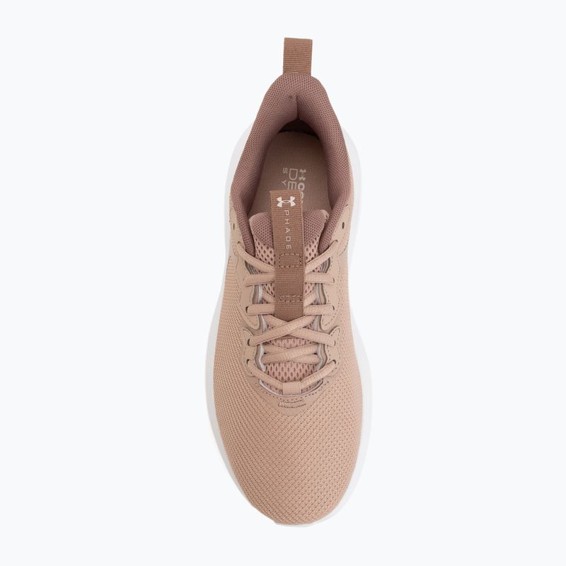 Women's running shoes Under Armour Phade RN 4 bashful pink/deep almond/apex pink 5