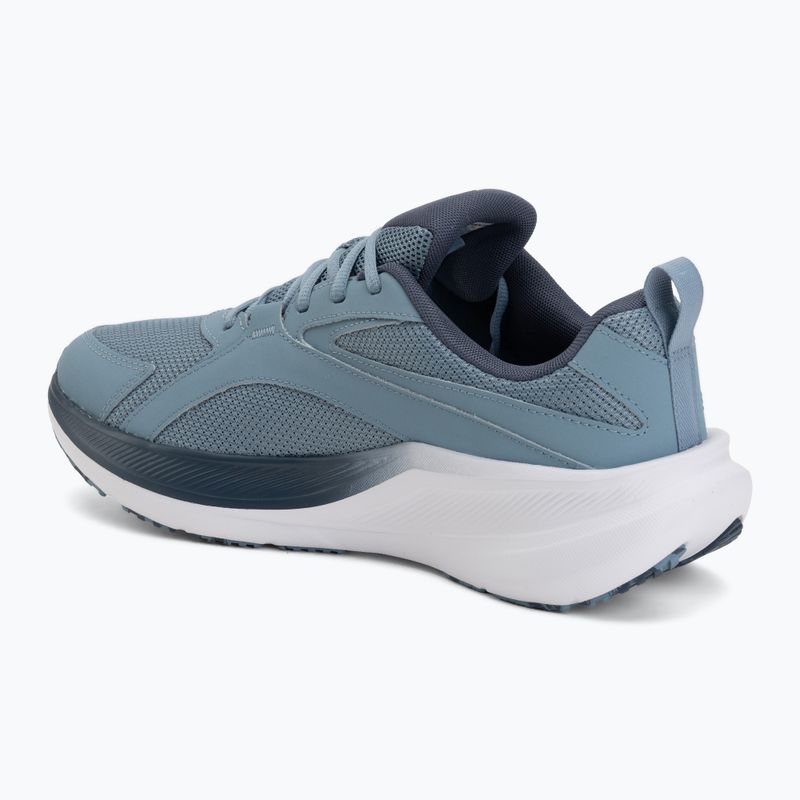 Men's running shoes Under Armour Assert 11 blue wind/downpour gray/downpour gray 3