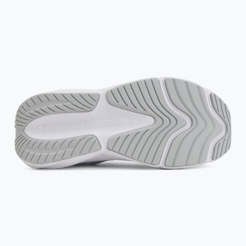 Women's running shoes Under Armour Surge 5 halo gray/mod gray/metallic silver 4