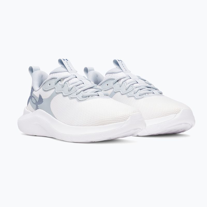 Women's running shoes Under Armour Phade RN 4 white/blue fog/blackout navy 2