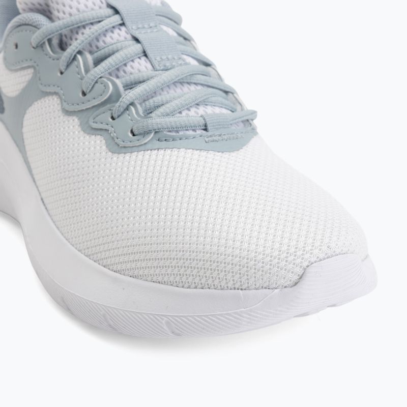 Women's running shoes Under Armour Phade RN 4 white/blue fog/blackout navy 7