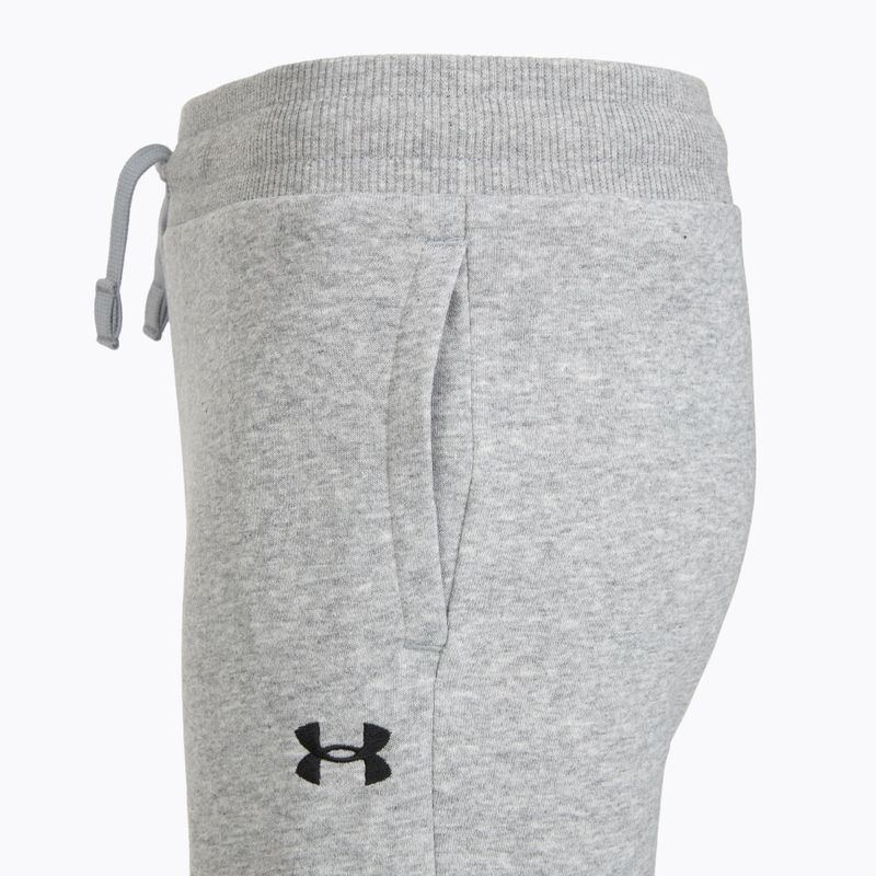Children's shorts Under Armour Rival LW Shorts mod gray light heather/black 3