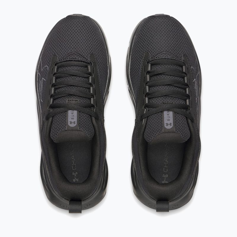 Women's running shoes Under Armour Surge 5 black/black/anthracite 3