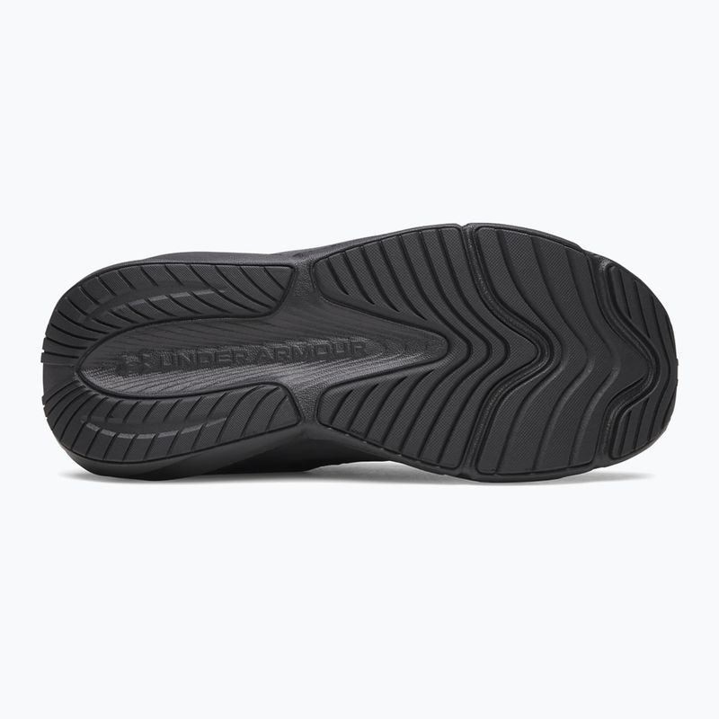 Women's running shoes Under Armour Surge 5 black/black/anthracite 4