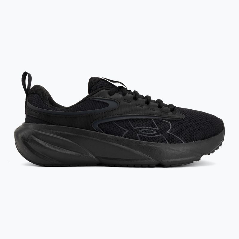 Women's running shoes Under Armour Surge 5 black/black/anthracite 2