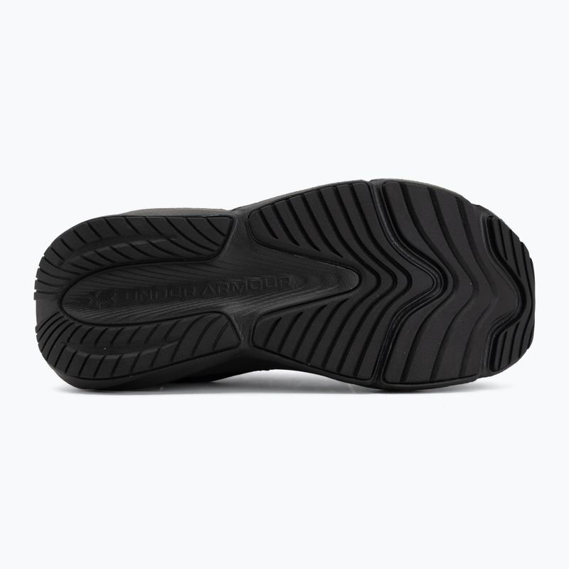 Women's running shoes Under Armour Surge 5 black/black/anthracite 4