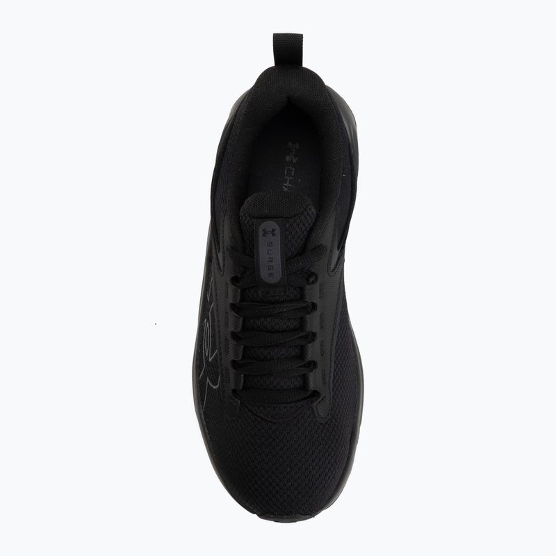 Women's running shoes Under Armour Surge 5 black/black/anthracite 5