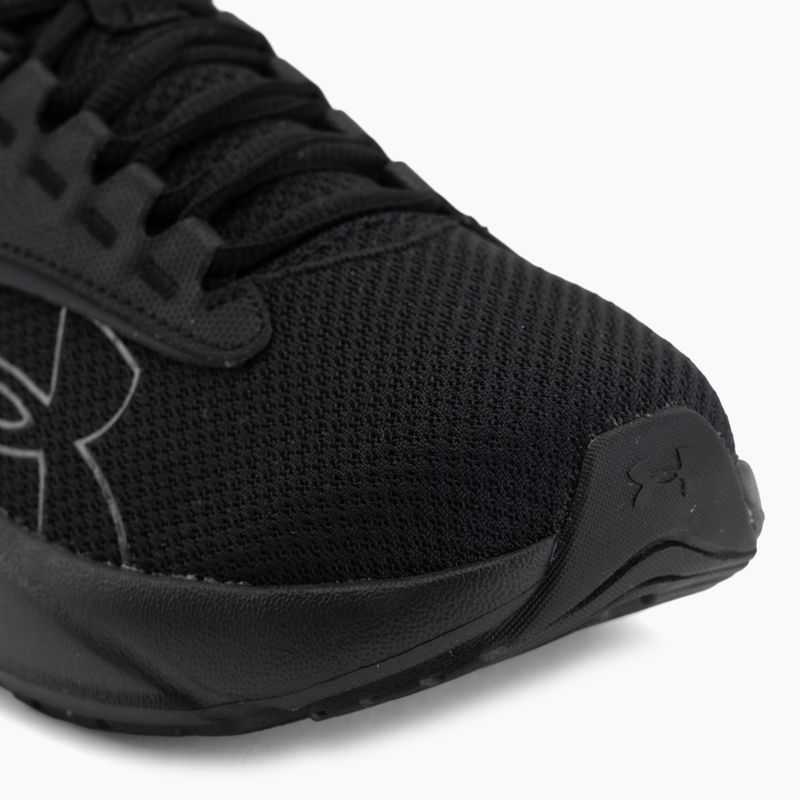 Women's running shoes Under Armour Surge 5 black/black/anthracite 7